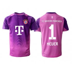 Pánské fotbalový oblečení Bayern Munich Manuel Neuer #1 Brankář Tretí košile 2025-26 Krátkým Rukávem